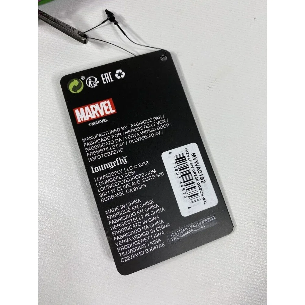 Loungefly Marvel Green Goblin Zip Around Wallet Exclusive - Picture 13 of 16